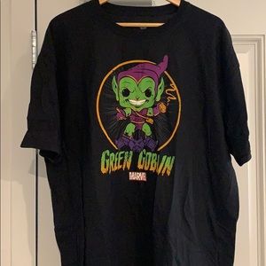 NWOT Pop Tees Green Goblin t shirt